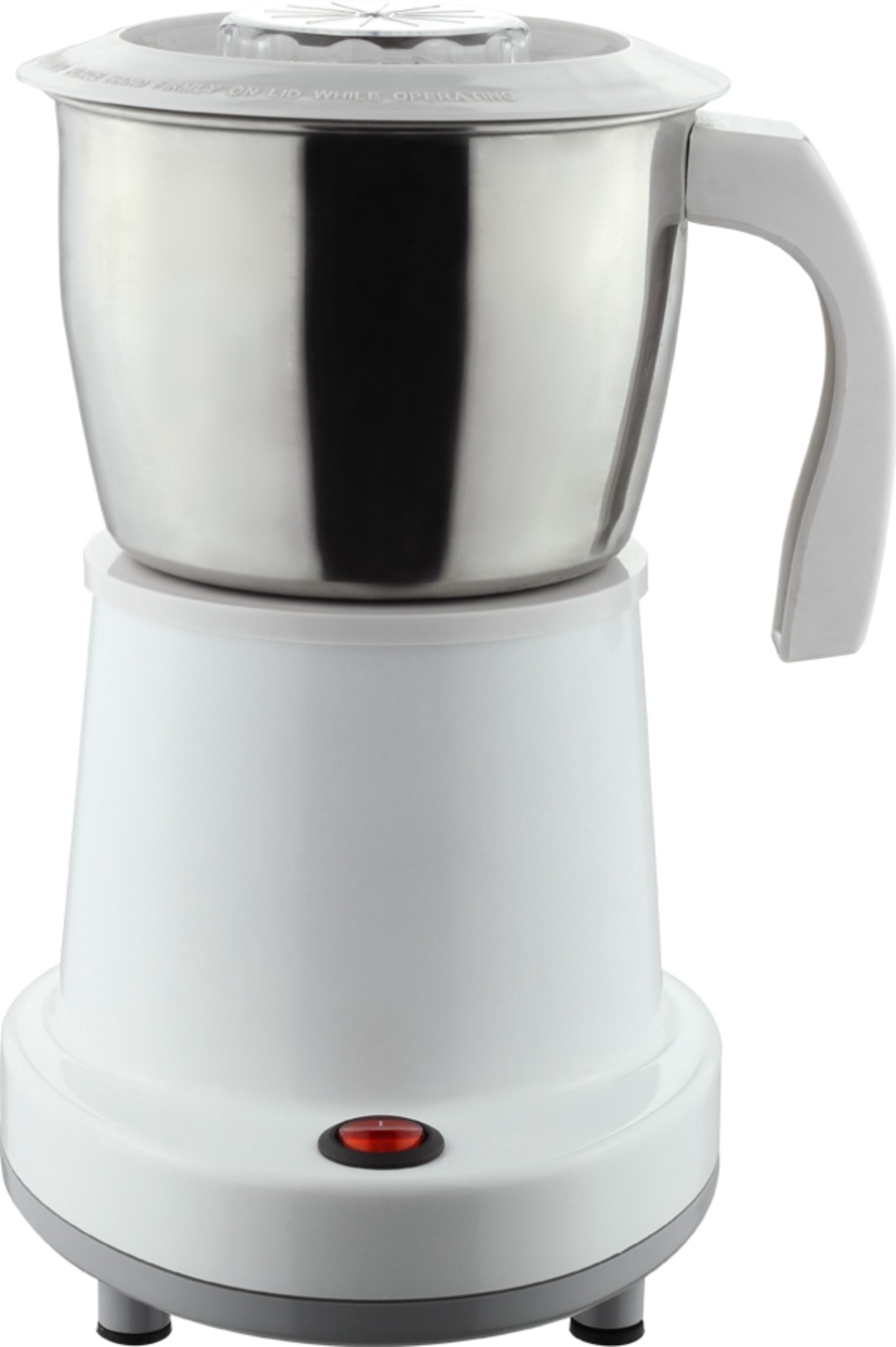 Household electric coffee grinder with scale