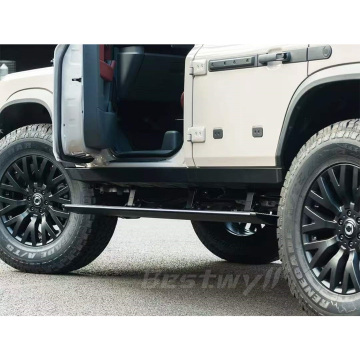 Bestwyll 6 Brackets Power Automatic Electric Side Step with LED Light for INEOS Grenadier