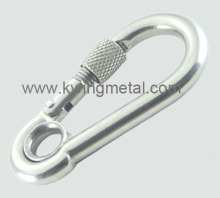 Carbine Hook with Eye and Screw (MR03)