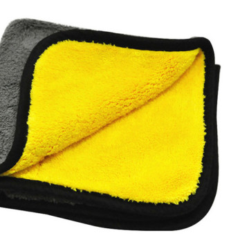 Double Sides Cleaning Coral Velvet Cloth