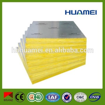 soundproof material glass wool board with Aluminium Foil