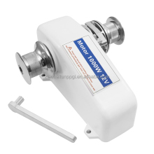 Stainless Steel Horizontal Windlass - Little Dolphin 1400W 12V/24V Marine Hardware