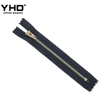 brand professional factory wallet double key lock large metal zipper