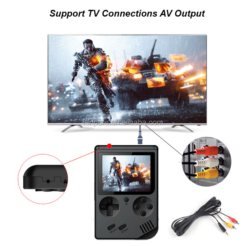 129 Mini Portable Game Console 8 bit Classic China Portable Handheld Game Players