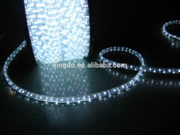 Pure Whiteness Indoor Christmas Light Decorating Ideas