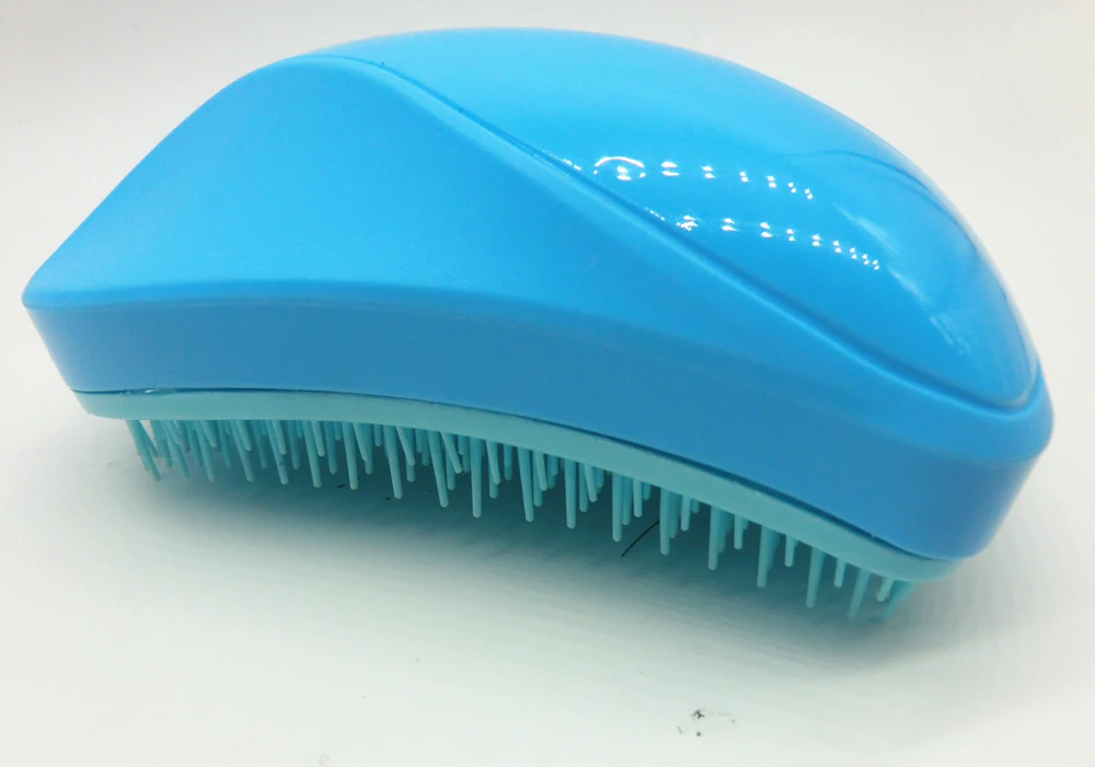 Small Portable Glittler Detangling Hair Brush for Travel