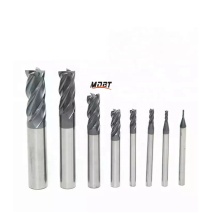 1/8'' 1/2 INCH Solid Carbide End Mill CNC Cutter Tool - Square Face Router Bit HRC Imperial Milling Cutter