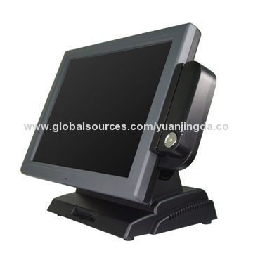 Wave 55 Cost-effective Cash Register for Supermarket, with MSR and i-Button, Supports Dual Screen