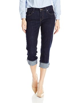 Women's Easy Fit Cameron Cuffed Capri Jean