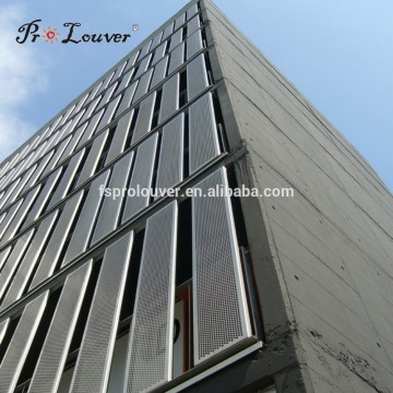 perforated metal wall cladding panel