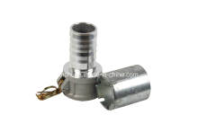 Al Different Type Camlock Coupling with Shank Machined