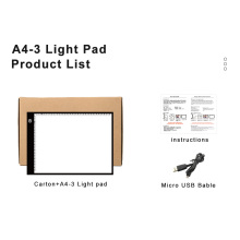 New design Christmas led tracing drawing board
