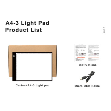 New design Christmas led tracing drawing board