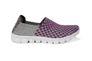 Trend Type Design MD Anti-skid Outsole Woven Loafers