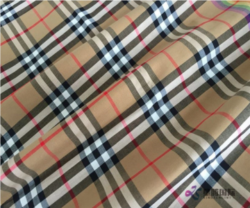 Classic Check Pattern Cotton Blended Fabric