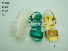 new kid shoes wholesale fashion kid sandal made in China beautiful PVC shoes