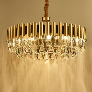 LEDER Crystal Country Ceiling Chandelier