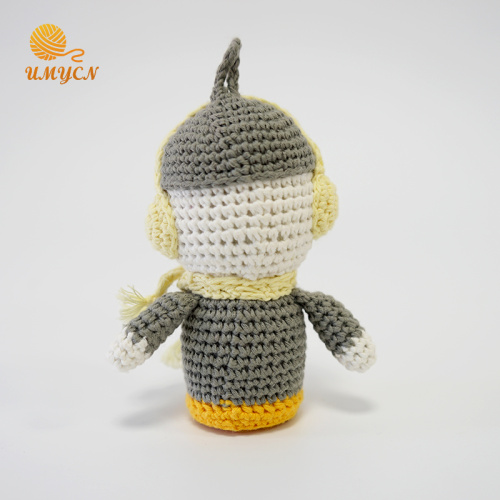 크로 셰 뜨개질 Amigurumi 인형 홈 장식 펭귄 장난감