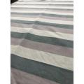 tissu de polyester teint en fil pour drap de lit
