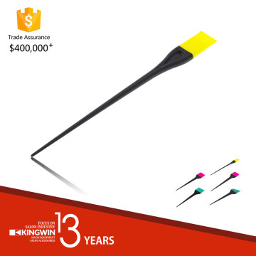 Yellow Salon Set of 6 Rubber Brush