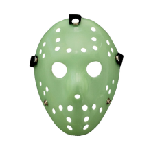 Halloween Masquerade Party Supplies: Yellow Metallic Gold Jason Masks for Cosplay