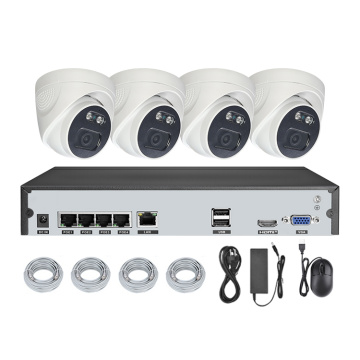 2 MP 8 -kanals Poe Dome Security Camera