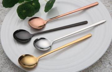 Colorful 304 Stainless Steel Spoon for Coffee
