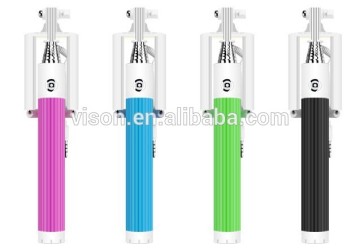 Mini Selfie-Stick Wireless Bluetooth Monopod Extendable Handheld Monopod