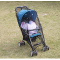 White mosquito nets used for strollers
