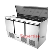  Cheap Refrigerated Counter Top Salad Bar Cooler / Counter Top Salad Refrigerator