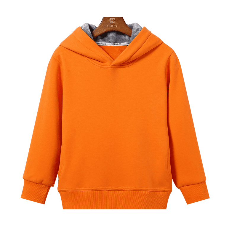 high quality 100%cotton kid plain sweat shirt hoodies