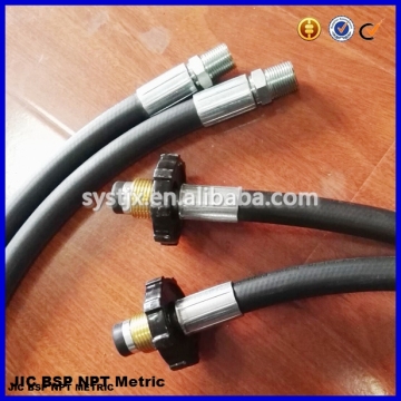 different size of LPG fitting and LPG hose