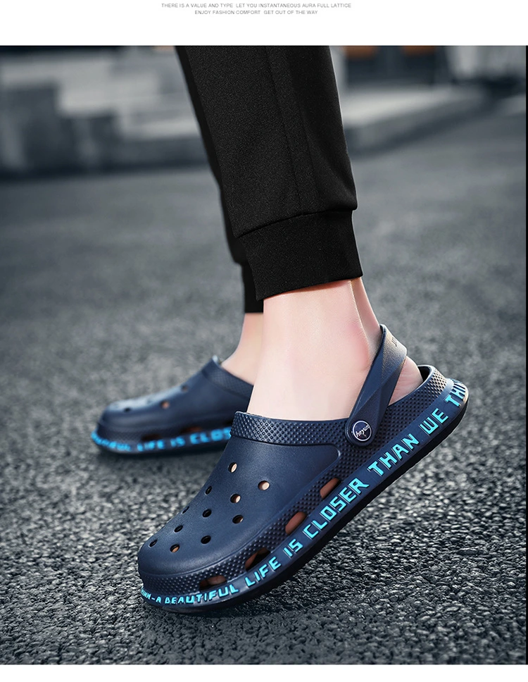 Flat Breathable Sport Lightweight Fashion Summer Outdoor House Slippers