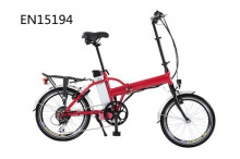 20" foldable electric bicycle