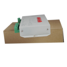 LED Strip Light Controller: T1000S SD Card Compatibility with WS2811/WS2812B for Dynamic White Flowing Effects