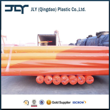 2x100M 50gsm Orange Color Economic Waterproof PE tarpaulin rolls