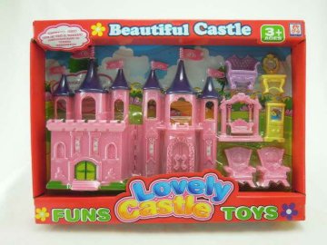 plastic dollhouse