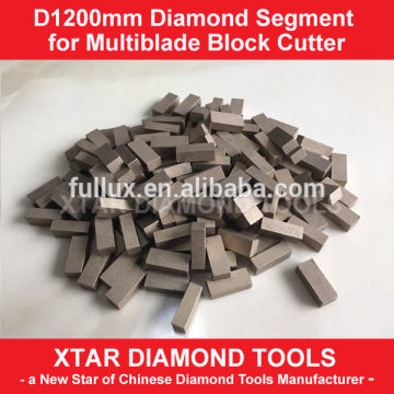 D1200mm multiblade marble diamond segments