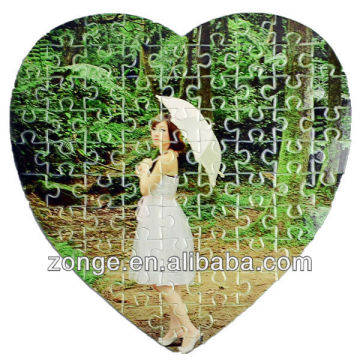 Good Quality Sublimation Personalized Puzzles Gift