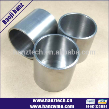 china supplier high quality 99.95% tungsten crucible pots