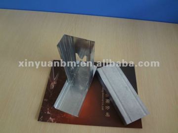 metal stud and track/C stud and U track/steel profile