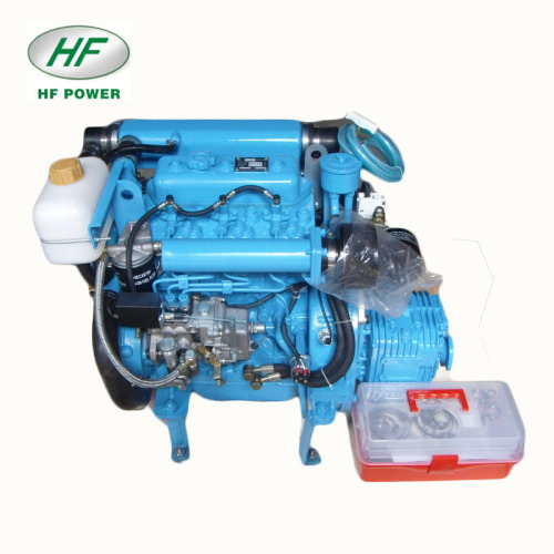 HF-380 27hp 3-cylind 4-takts marin dieselmotor