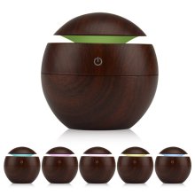 130ml Wood USB Cool Mist Humidifier Aromatherapy Essential