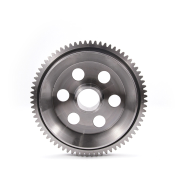 Helical bevel gear reducer