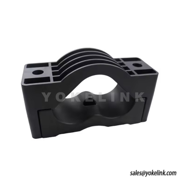 25-40mm Polymer Trefoil Cable Cleat Nylon Three-Core Cable Clamp