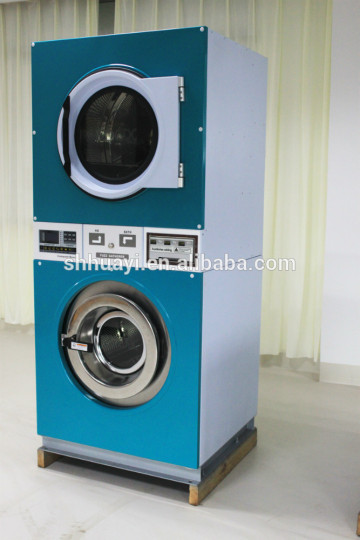 Full automatic industrial washing machine with dryer