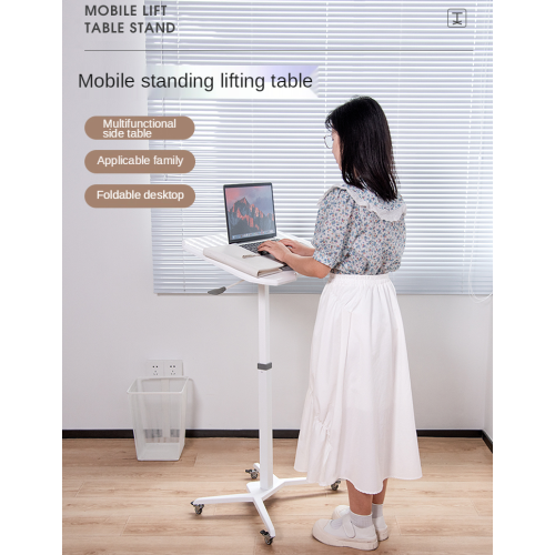 Laptop Foldable Adjustable Rolling Laptop Desk