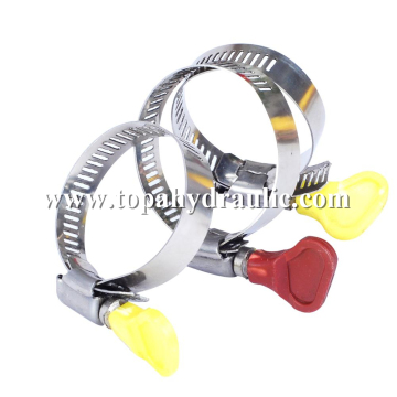 Silicone hose 4 inch hose narrow hose clamps