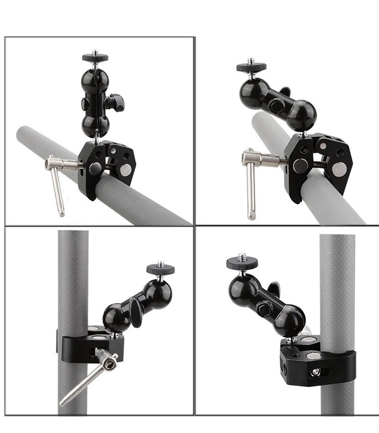 Clamp mount with Ball Head