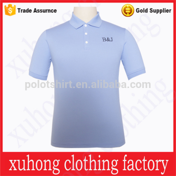 2017 casual embroidery cotton polo shirt custom logo